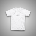 T-SHIRT DE COMPRESSION WHITE — "LET TIME ANSWER"