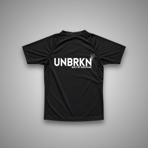 T-SHIRT DE COMPRESSION BLACK — "LET TIME ANSWER"