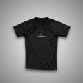 T-SHIRT DE COMPRESSION BLACK — "LET TIME ANSWER"