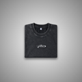 T-SHIRT OVERSIZE BLACK — "STAR"